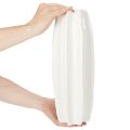 Vase côtelé, vase moderne en céramique pour fleurs séchées, 40 cm | Floristik24.be