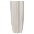 Vase côtelé moderne, grand vase décoratif pour fleurs séchées, 38 cm | Floristik24.be