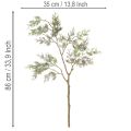 Branche de genévrier artificielle, branche décorative pour vases, 86 cm | Floristik24.be