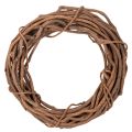Floristik24 Couronne en osier naturel, idéale pour la confection de couronnes artisanales en art floral, 40 cm