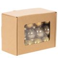 Ensemble de 22 mini boules de Noël, boules brillantes à suspendre, 3 cm | Floristik24.be