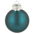Boules de Noël, mates et brillantes, petites décorations de Noël, 4 cm, lot de 24. | Floristik24.be