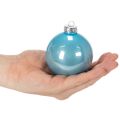 Ensemble de 14 boules de Noël colorées pour sapin, 75 mm. | Floristik24.be