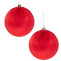 Boule de Noël en velours