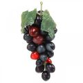 Floristik24 Raisins décoratifs Noir Fruit décoratif Raisins artificiels 15cm