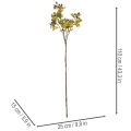 Branche d'aubépine artificielle avec baies rouges, décoration, 110 cm | Floristik24.be
