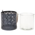 Porte-bougie chauffe-plat en
