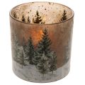 Porte-bougie chauffe-plat en
