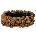 Pot de fleurs ovale en forme