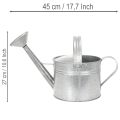 Arrosoir vintage en zinc, 27 cm - jardinière pour jardin et terrasse, pot de fleurs en métal | Floristik24.be