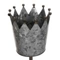 Floristik24 Couronne décorative aspect antique pour parterre de fleurs ou pot de fleurs, 95 cm