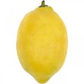 Floristik24 Fruit artificiel, citron, fruits décoratifs L8,5cm Ø5cm 4pcs