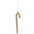 Ornement en verre en forme de canne à sucre, décoration de sapin de Noël nostalgique, 22 cm | Floristik24.be