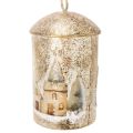 Cloche à suspendre ornée