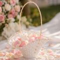 Panier de demoiselle d'honneur 24 cm x 17 cm | Floristik24.be