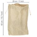Sac en jute 28×10cm H40cm | Floristik24.be