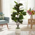 Ficus lyrata artificiel 120 cm décoratif pour salon | Floristik24.be