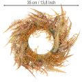 Couronne de fougère artificielle pour table et porte 35 cm | Floristik24.be