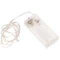 Floristik24 Guirlande lumineuse à piles pour intérieur, blanc chaud, 10 LED, 1 m de longueur, lot de 6