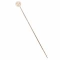 Épingles à tête de nacre Ø6 mm 65 mm Champagne | Floristik24.be