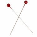 Épingles à tête de nacre Ø6 mm 65 mm Rouge | Floristik24.be