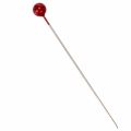 Épingles à tête de nacre Ø6 mm 65 mm Rouge | Floristik24.be