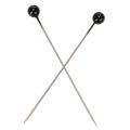 Épingles à tête de nacre Ø6 mm 65 mm noires | Floristik24.be