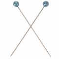 Épingles à tête de perle turquoise, Ø6 mm, 65 mm | Floristik24.be