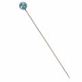 Épingles à tête de perle turquoise, Ø6 mm, 65 mm | Floristik24.be