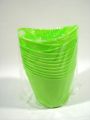 Floristik24 Pots en plastique avec poignées 18pcs. 10,5cmx9cm vert