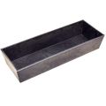 Pot de fleurs polyvalent en plastique gris – rectangulaire, 37 cm – idéal pour le jardinage intérieur et extérieur | Floristik24.be