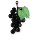 Floristik24 Mini raisins artificiels noirs 9cm